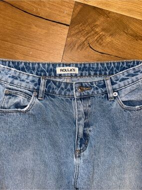 ROLLA'S women's Light Wash Relaxed Denim Jeans